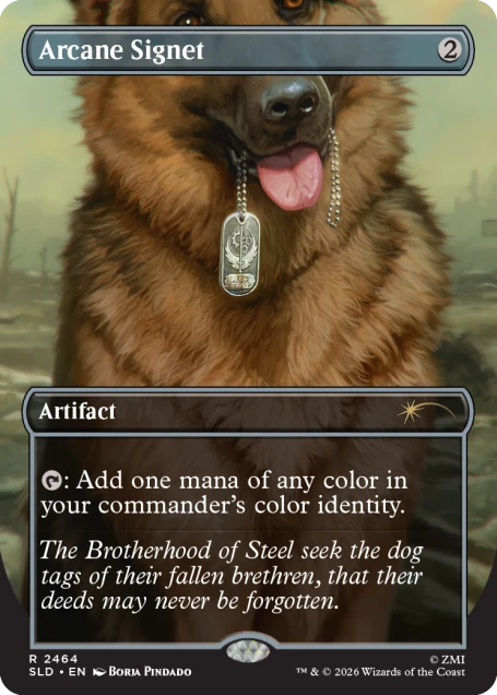 Magic the Gathering Secret Lair x Fallout: Greet the Dog (Non-Foil)