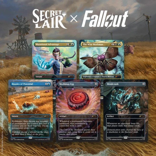 Magic the Gathering Secret Lair x Fallout: Rad (Foil)