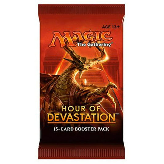 Magic The Gathering Hour of Devastation Card Booster Pack - 15 Cards