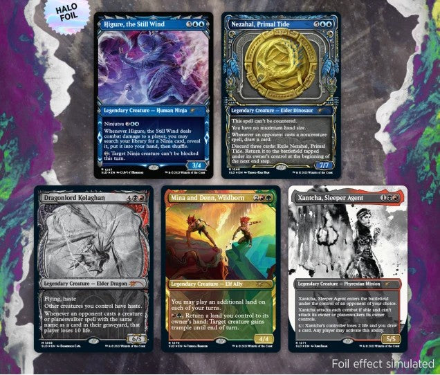 Magic the Gathering Secret Lair Drop: Showcase: March of the Machine Vol. 2 - Halo Foil Edition