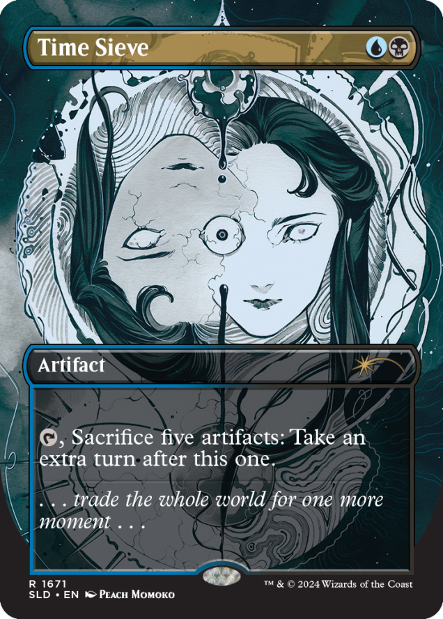 Magic the Gathering Secret Lair Featuring: Peach Momoko Non-Foil Edition