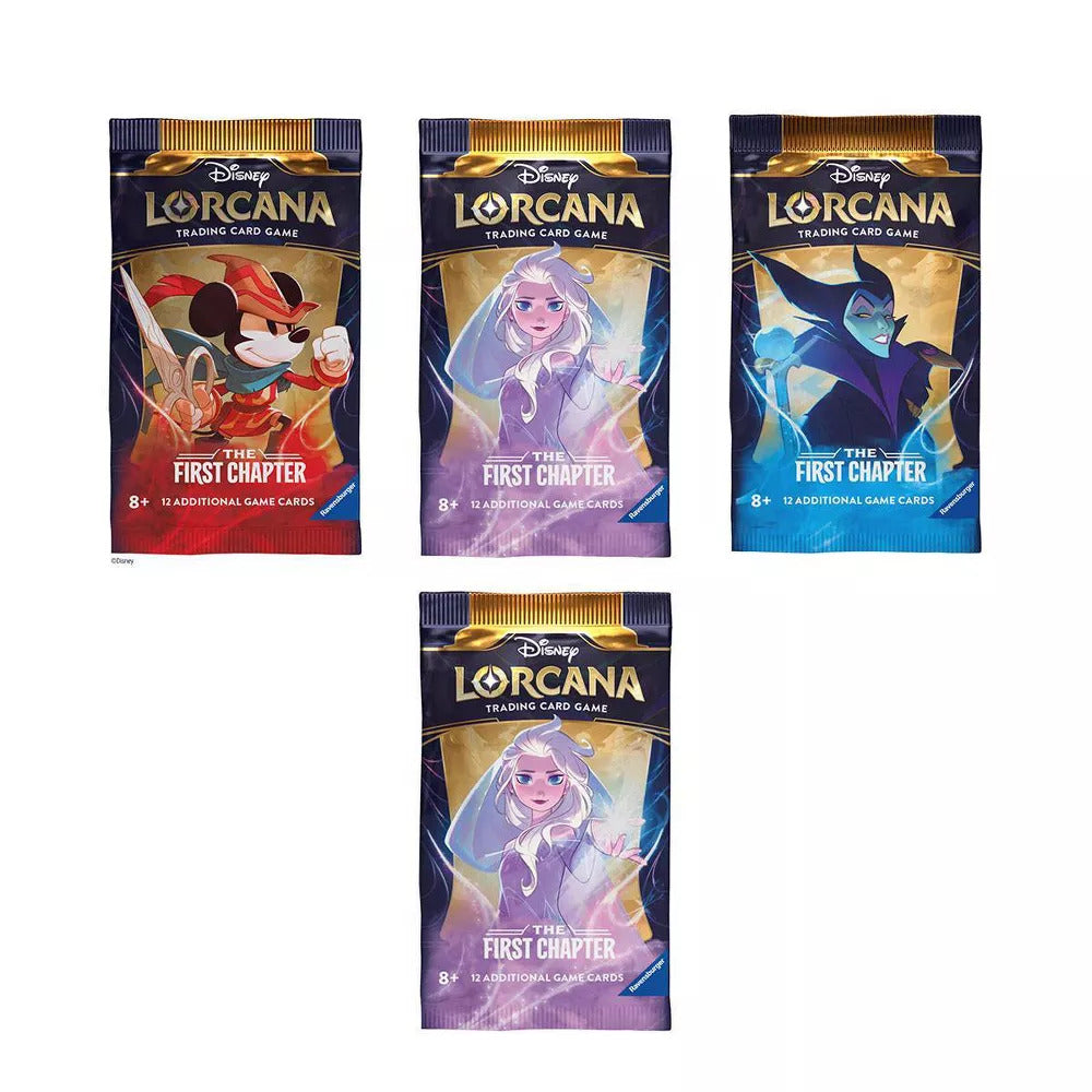 Disney Lorcana TCG: The First Chapter Starter Blister Bundle Gift Set