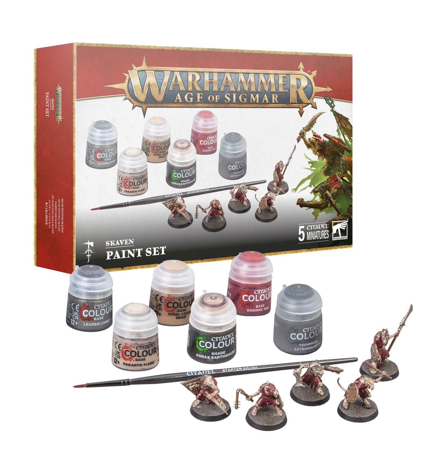 Games Workshop - Age of Sigmar - Skaven Paint Set 2024