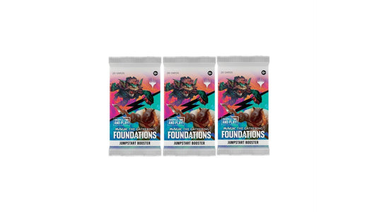 3 Packs MTG Jumpstart Booster Pack Lot MTG Foundations