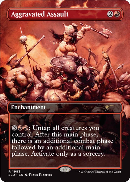 Magic the Gathering Secret Lair The Art of Frank Frazetta: The Second Exhibition (Foil)