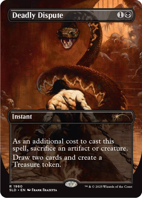 Magic the Gathering Secret Lair The Art of Frank Frazetta: The Second Exhibition (Foil)