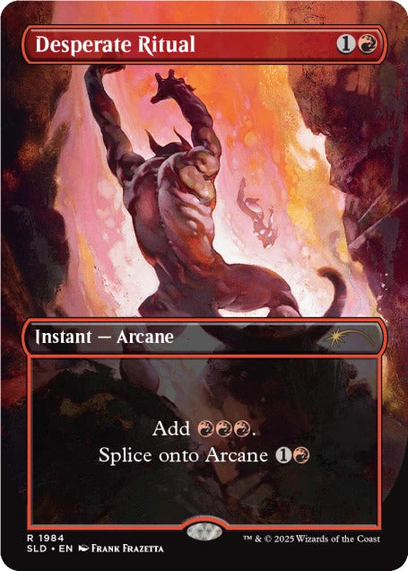 Magic the Gathering Secret Lair The Art of Frank Frazetta: The Second Exhibition (Foil)