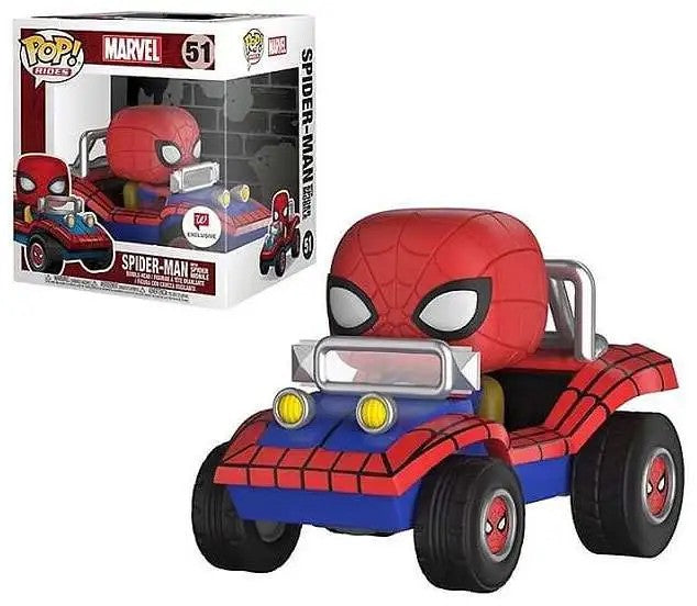 Funko Pop! Marvel Figurines - Spider-Mobile Exclusive Rides 15 cm
