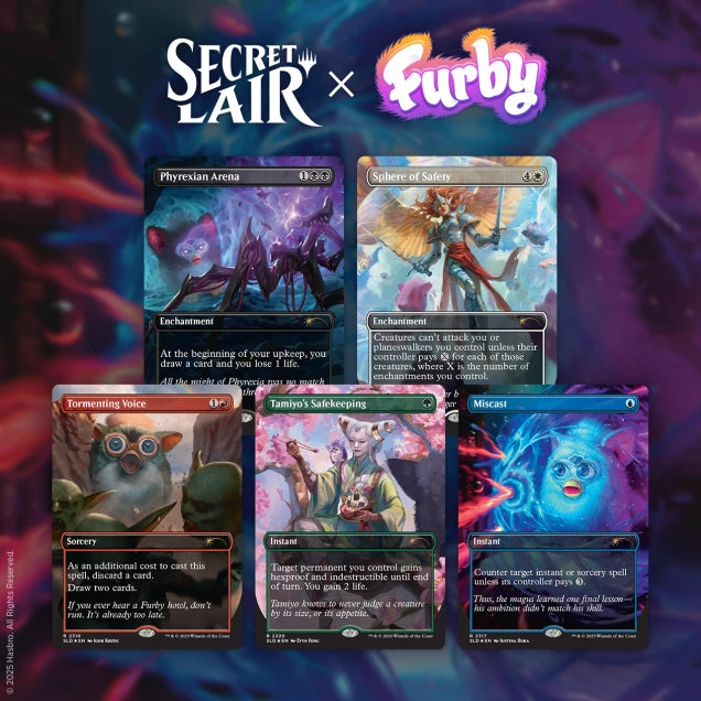 Magic the Gathering Secret Lair x Furby: Furbys: The Gathering (Non-Foil)