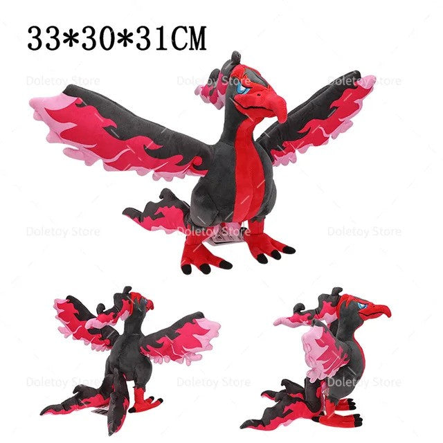 Galarian Moltres Plushie Toy