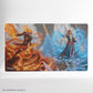 Gamegenic Magic The Gathering Reality Fracture Shiny Playmat - Chandra, Chill of Compliance
