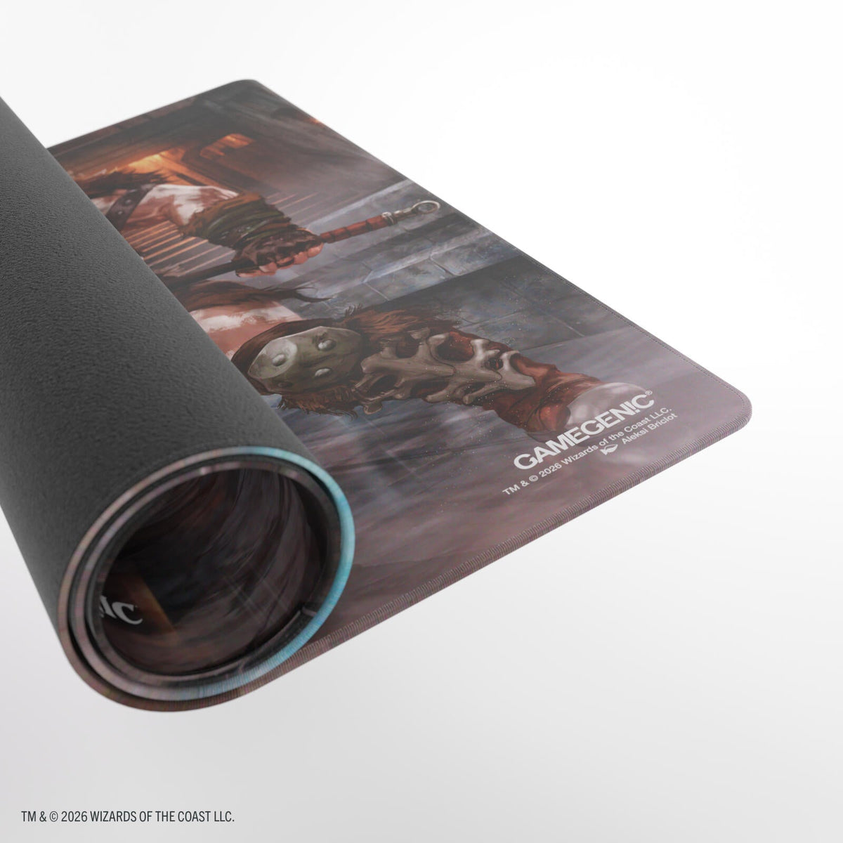 Gamegenic Magic: The Gathering—Reality Fracture Shiny Playmat - Garruk of the Veil / Garruk, Uncursed