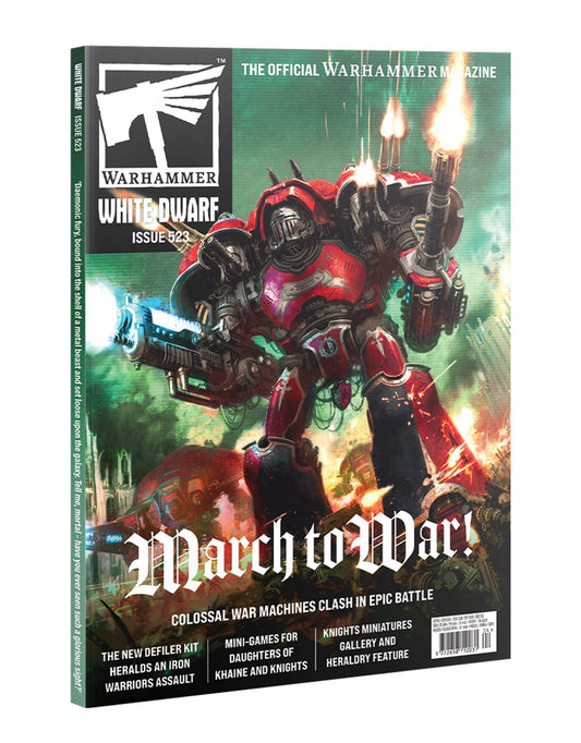 Games Workshop - Warhammer - White Dwarf 523 - March to War