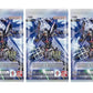 Gundam Card Game Sleeved Booster Pack Lot - Freedom Ascension (GD05) - 3 Packs - 36 Cards