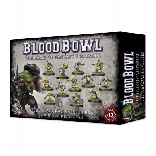 Games Workshop - Blood Bowl - The Scarcrag Snivellers - Goblin Blood Bowl Team