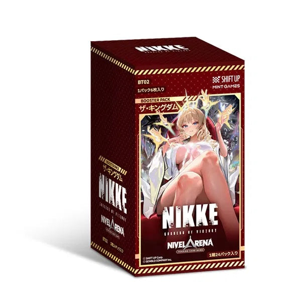 Nivel Arena Goddess of Victory NIKKE The Kingdom (BT02) Booster Box (Japanese) - 24 packs