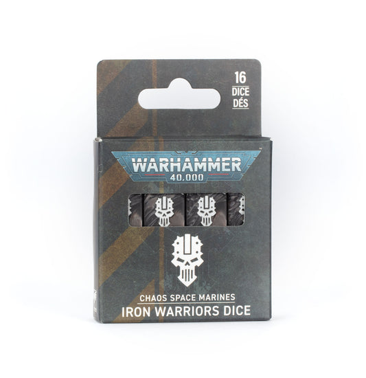 Games Workshop - Warhammer 40K - Chaos Space Marines - Iron Warriors Dice 2026