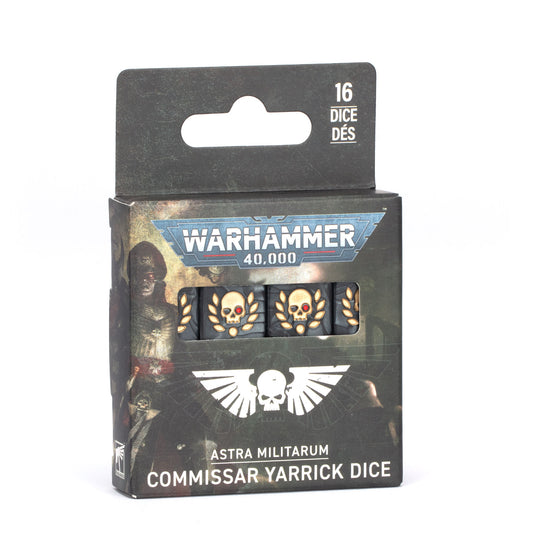 Games Workshop - Warhammer 40K - Astra Militarum - Commissar Yarrick Dice 2026