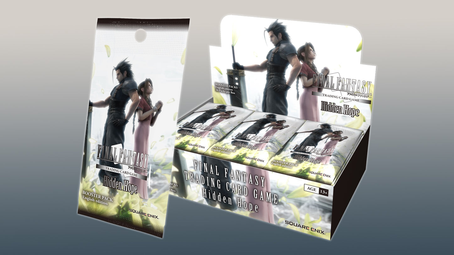 FINAL FANTASY TCG BOOSTER BOX CASE: HIDDEN HOPE (6 BOXES) Preorder - Release Date: 03/22/2024