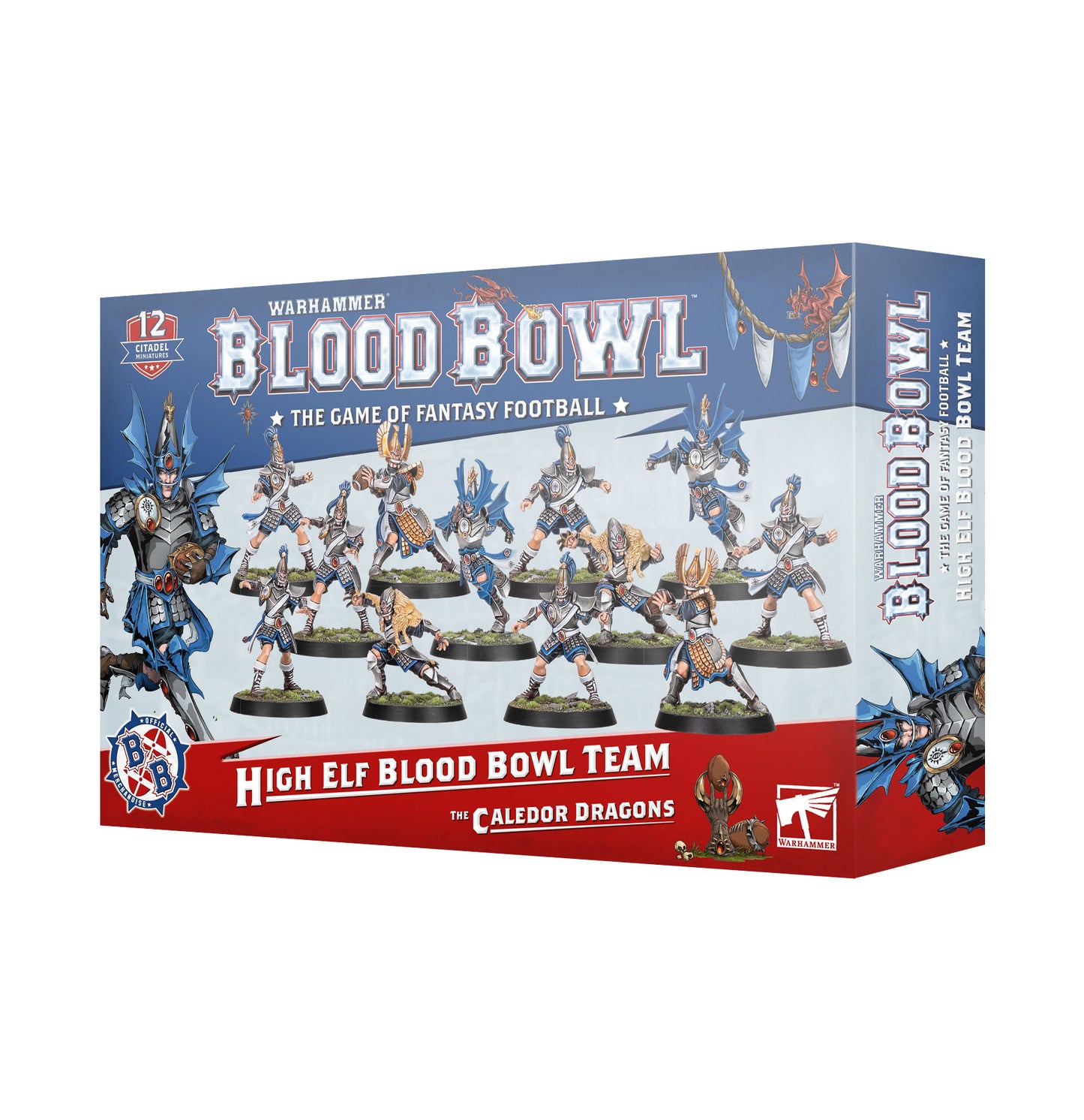 Games Workshop - Blood Bowl - High Elf Blood Bowl Team - The Caledor Dragons