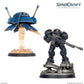 StarCraft: Tabletop Miniatures Game – Terran Jim Raynor & Point Defense Drone Hero Expansion Set – 2 Unpainted Plastic Miniatures, Cards and Base – Archon Studio