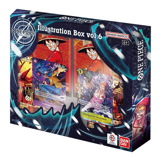 One Piece TCG: Illustration Box Vol. 6 (IB-06) - 4 Packs, Promos