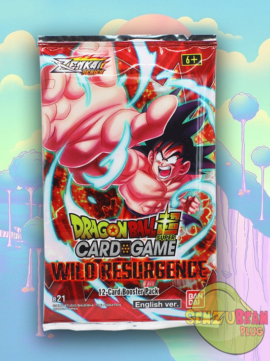 Dragon Ball Super: Zenkai Series 4 Wild Resurgence Booster Pack