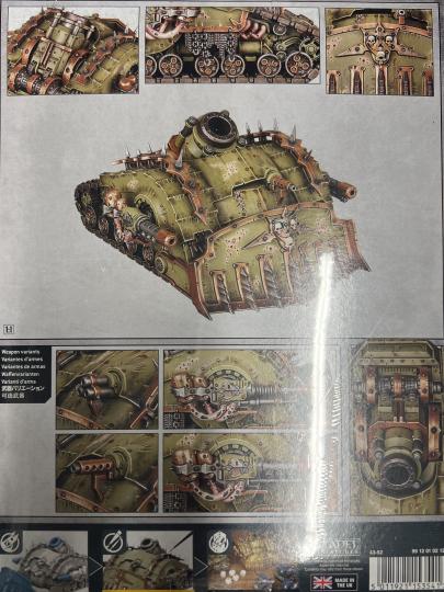 Games Workshop - Warhammer 40K - Death Guard - Plagueburst Crawler