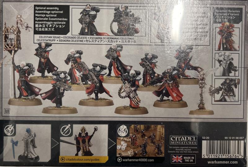 Games Workshop - Warhammer 40K - Adepta Sororitas Battle Sisters Squad