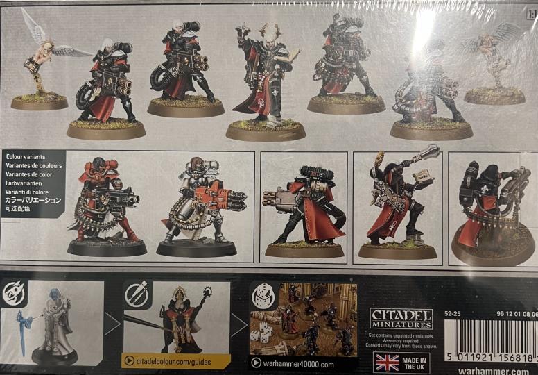 Adepta Sororitas Retributor Squad