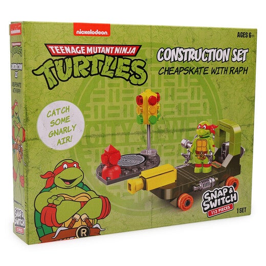 Snap & Switch Teenage Mutant Ninja Turtles Cheapskate with Raph Playset