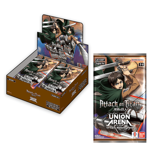Union Arena Card Game: Booster Box Attack on Titan (UE10BT) - 16 Packs - Presale Ships 08/29/2025