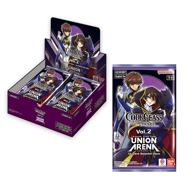 Union Arena Card Game: Booster Box Code Geass Lelouch of the Rebellion Vol.2 (UEX03BT) - 16 Packs