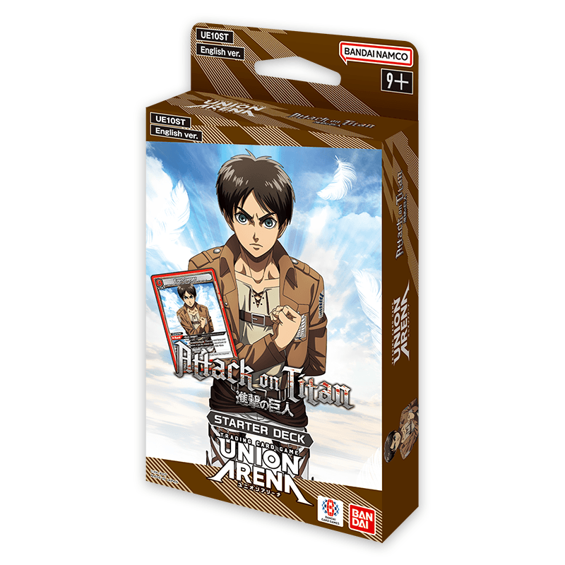 Union Arena Card Game: Attack on Titan Starter Deck - 50 Cards