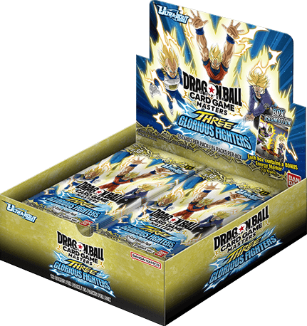 Dragon Ball Super TCG Masters: Three Glorious Fighters Booster Box (B30) - 24 Packs - Presale Ships 03/27/2026