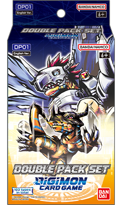 Digimon Card Game: Double Pack Set (DP01) - 2 Packs