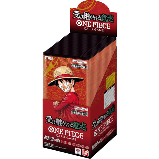 Bandai One Piece Card Game Inherited Will (OP-13) Booster Box (Japanese) - 24 Packs