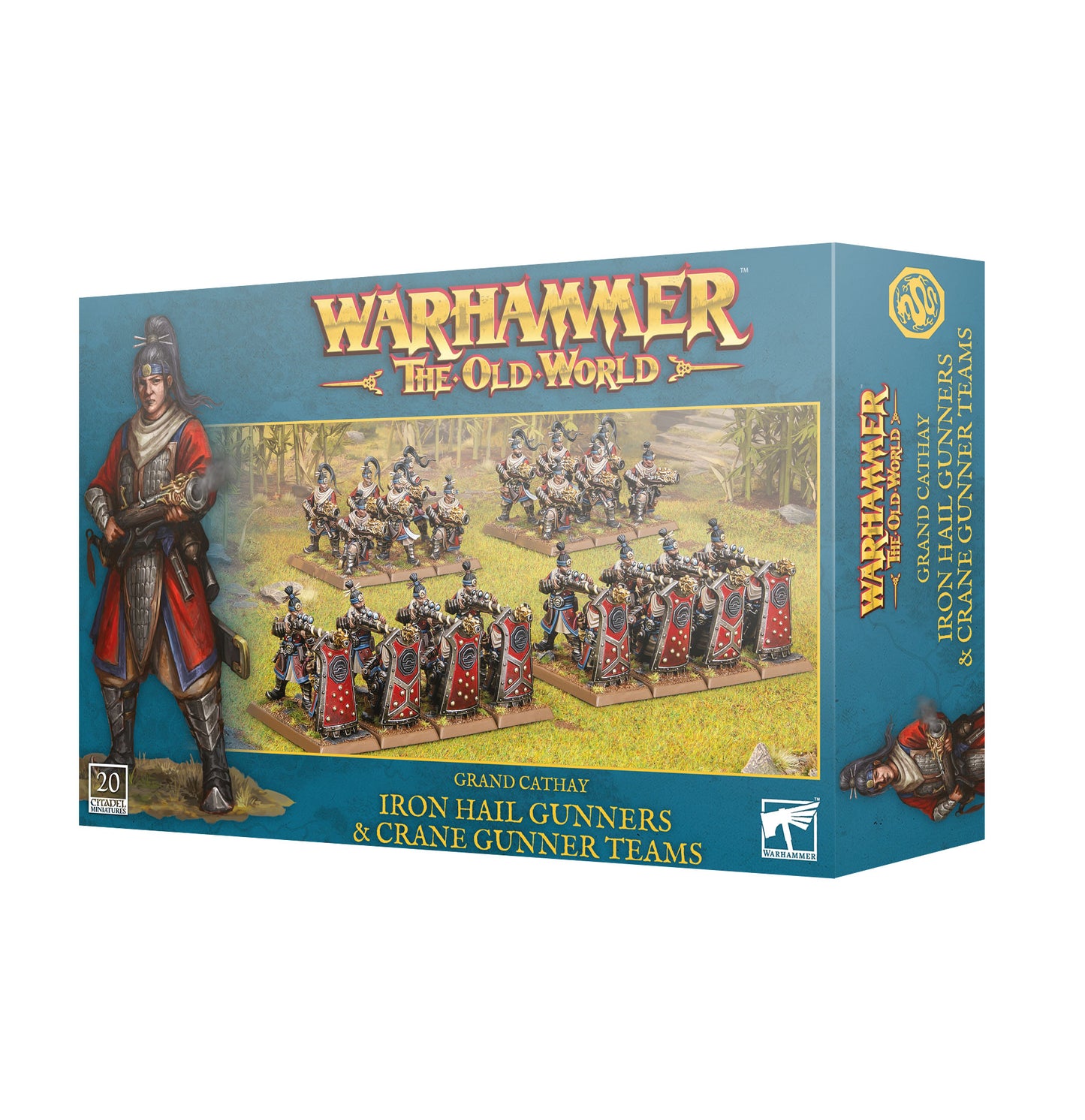 Games Workshop - Warhammer The Old World - Grand Cathay - Iron Hail Gunners & Crane Gunner Teams