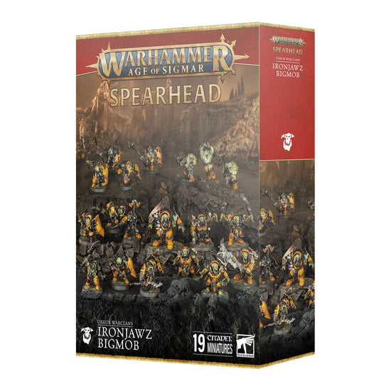 Games Workshop - Warhammer Age of Sigmar - Orruk Warclans - Spearhead Irownjawz Bigmob
