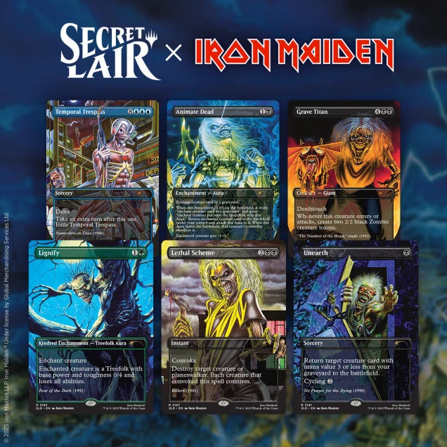 Magic the Gathering Secret Lair x Iron Maiden: Album Art (Non-Foil)