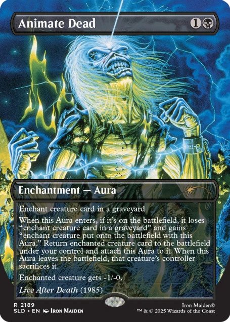 Magic the Gathering Secret Lair x Iron Maiden: Album Art (Non-Foil)