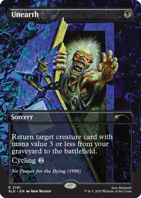 Magic the Gathering Secret Lair x Iron Maiden: Album Art (Foil)