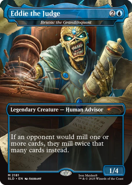 Magic the Gathering Secret Lair x Iron Maiden: Eddie Unchained (Non-Foil)