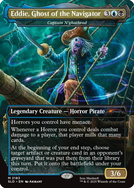 Magic the Gathering Secret Lair x Iron Maiden: Eddie Unchained (Non-Foil)