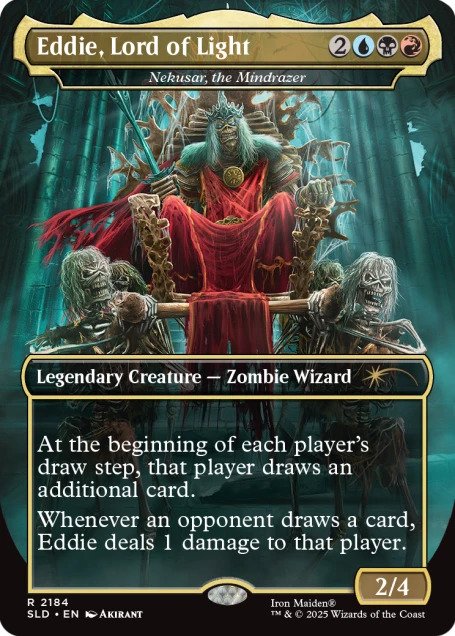 Magic the Gathering Secret Lair x Iron Maiden: Eddie Unchained (Non-Foil)