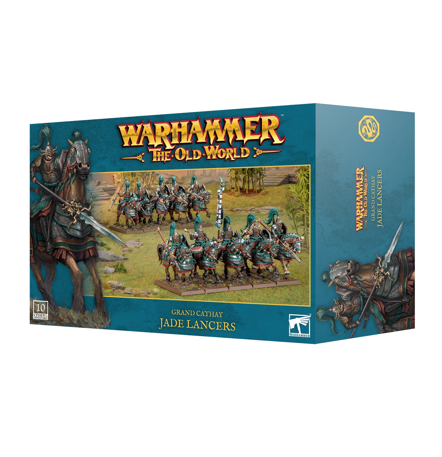 Games Workshop - Warhammer The Old War - Grand Cathay - Jade Lancers