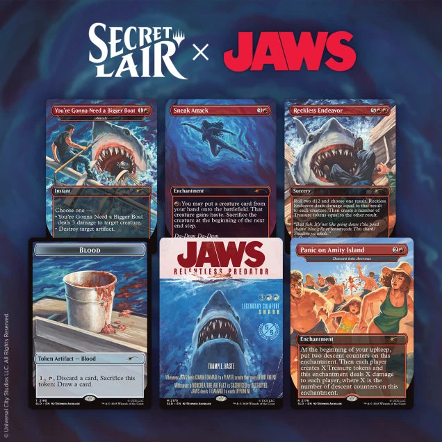 Magic the Gathering Secret Lair x Jaws: Terror of Amity Island (Foil)