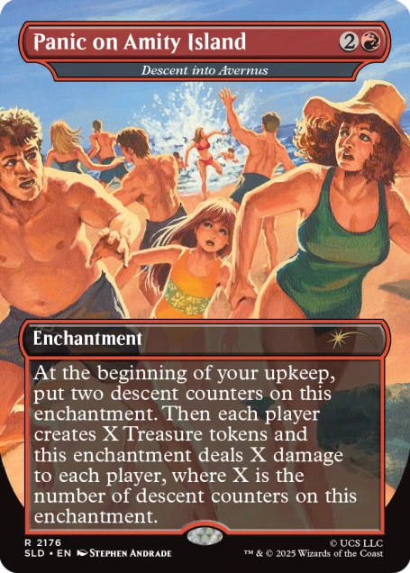 Magic the Gathering Secret Lair x Jaws: Terror of Amity Island (Non-Foil)