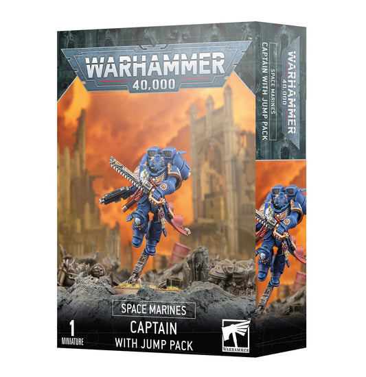 Games Workshop - Warhammer 40K - Space Marines - Captain with Jump Pack