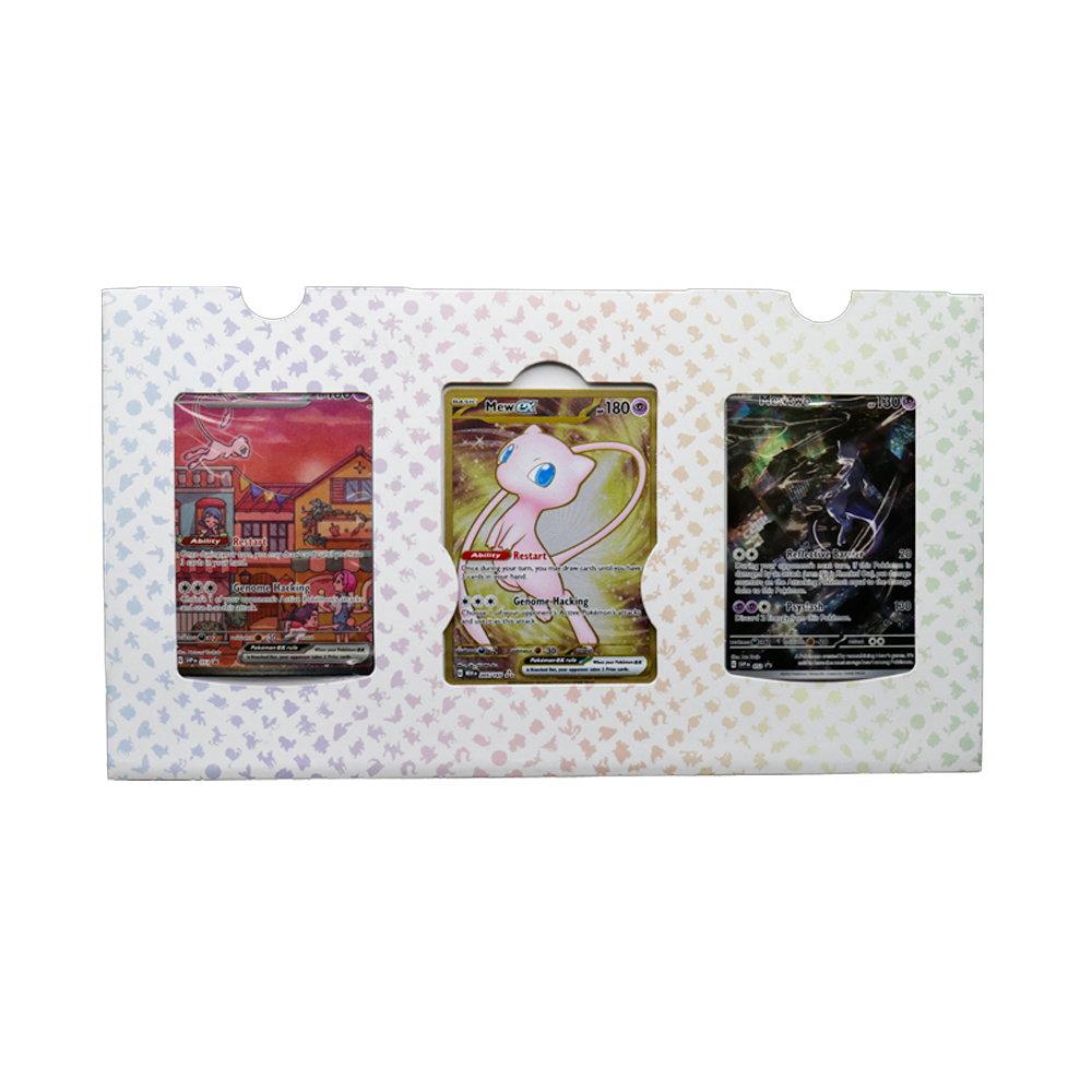 Pokemon 151: Mewtwo & Mew Promo Cards